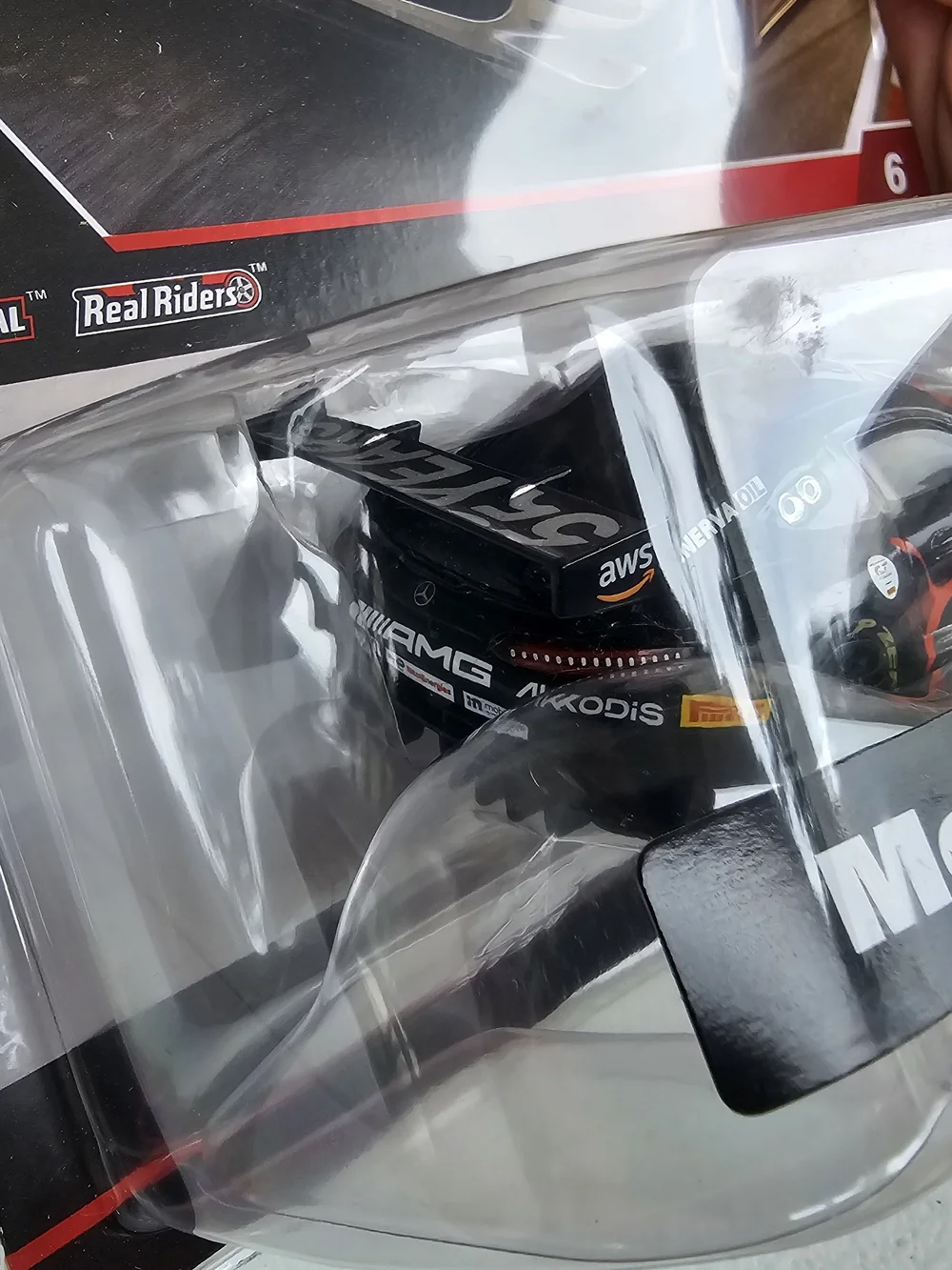 Hot Wheels Premium 1:43 Mercedes-AMG GT3 #88 Real Riders Race Car